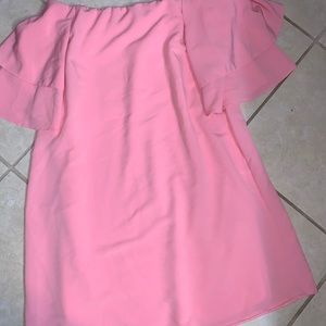 Zara off the shoulder dress